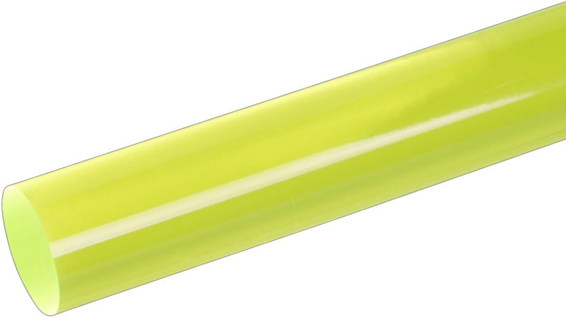 1/2IN EXT GREEN ACRYLIC ROD - Extruded Acrylic Rod